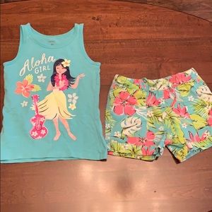 Carter’s 4T aloha girl outfit